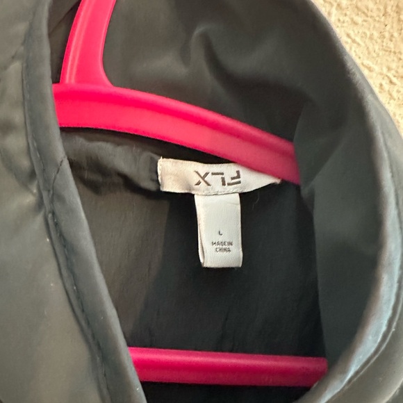 FLX puffer waterproof  jacket size large-EVERGREEN - Picture 5 of 7